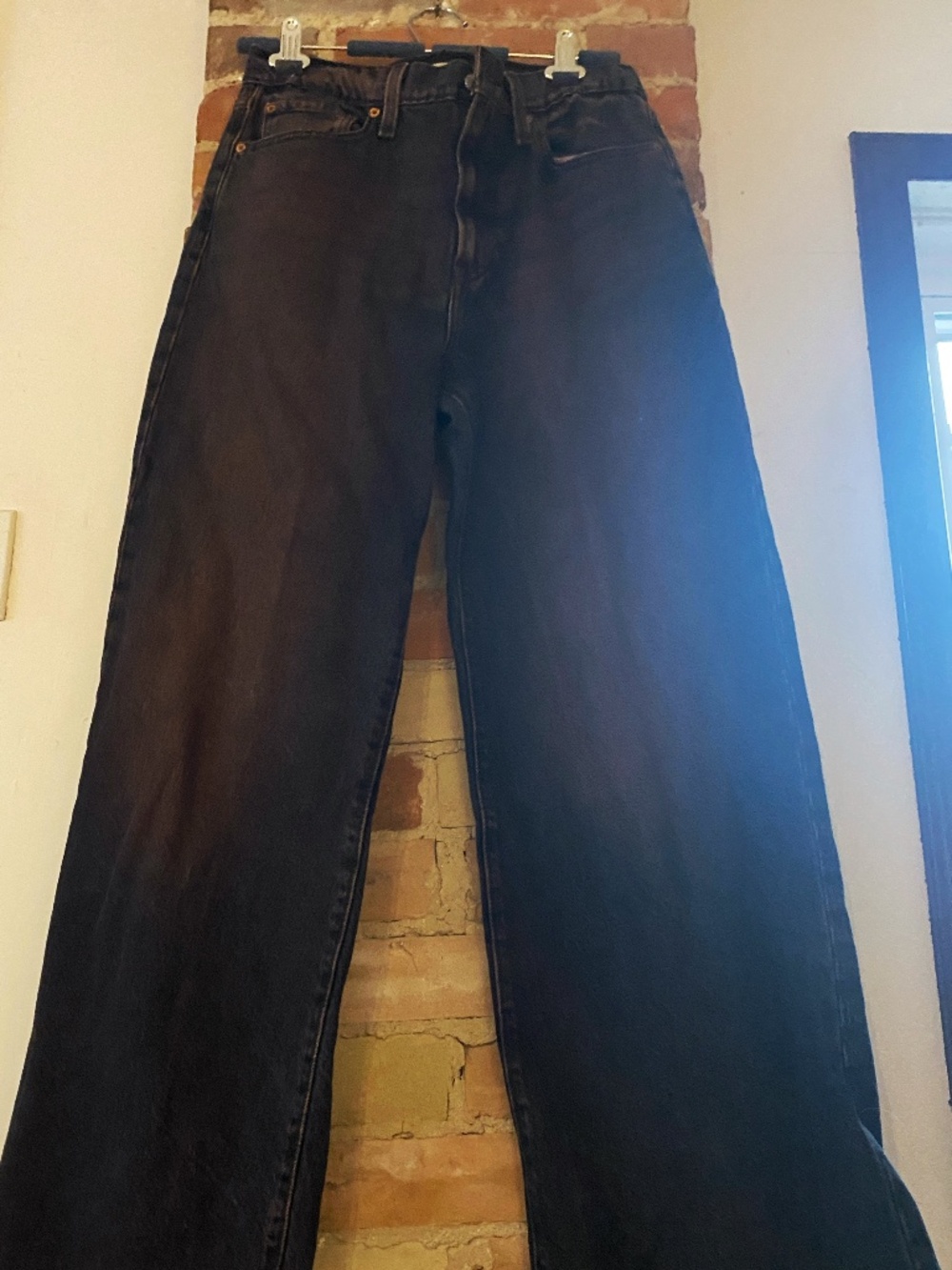 Levi's ribcage wide leg jeans size 29
